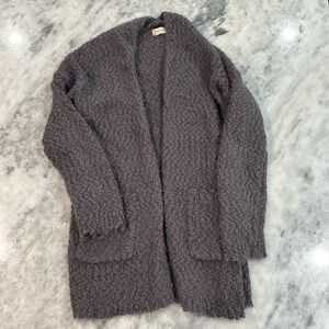 Altars State purple/gray knit cardigan size large